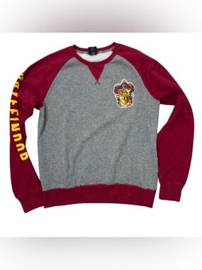 Wizarding World of Harry Potter Gryffindor Raglan Crewneck Sweater